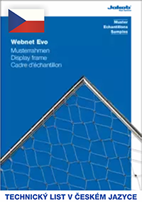 Technický list Vzorky rámů Webnet EVO